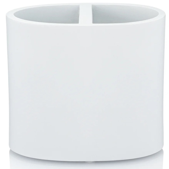 Essentra Hone Matte White Toothbrush Holder - Picture 1 of 3
